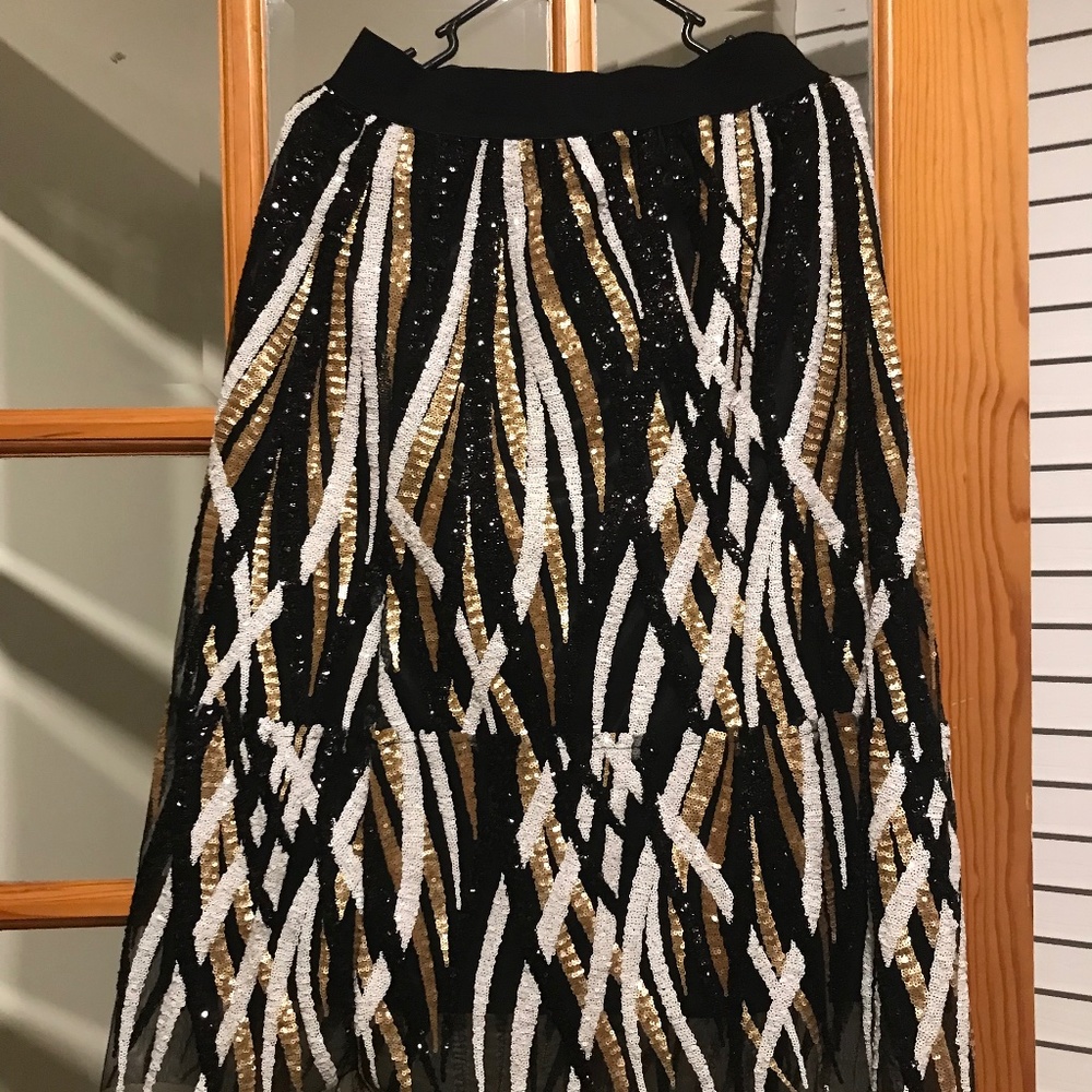 Sequined skirt